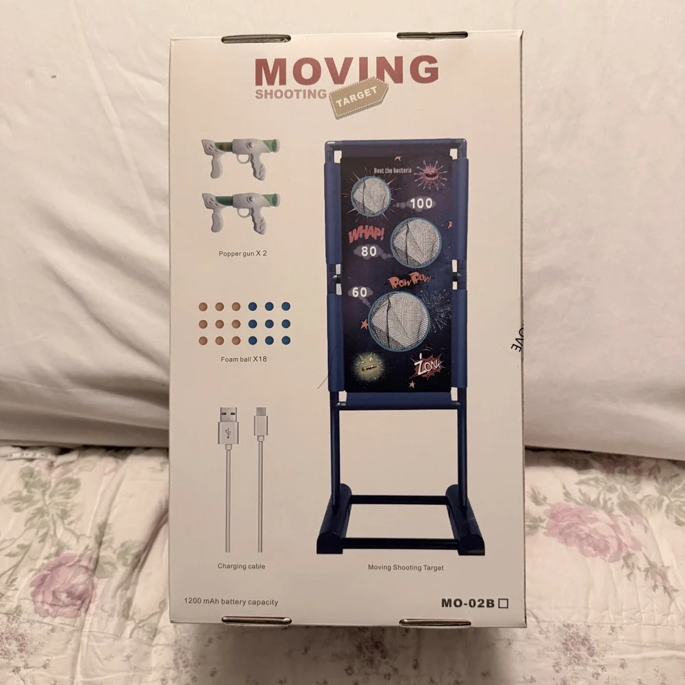 Kaufam Moving Shooting Target Kids One Size Multicolor New‎ Dinosaur Air Gun Toy